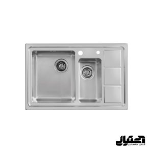 سینک 376 توکار اخوان مدل باکسی