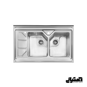 سینک 378 روکار اخوان مدل باکسی