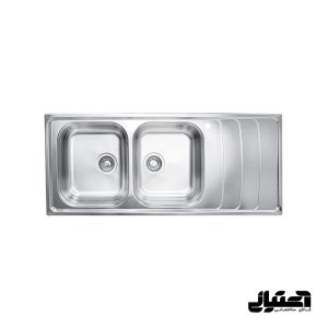 سینک 384 توکار اخوان مدل باکسی