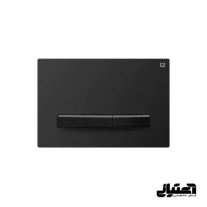 کلید فلاش تانک توکار ایران مدل پرایم مشکی مات کد 57