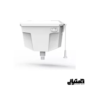 فلاش تانک روکار ایران مدل ساحل دکمه ای و اهرمی